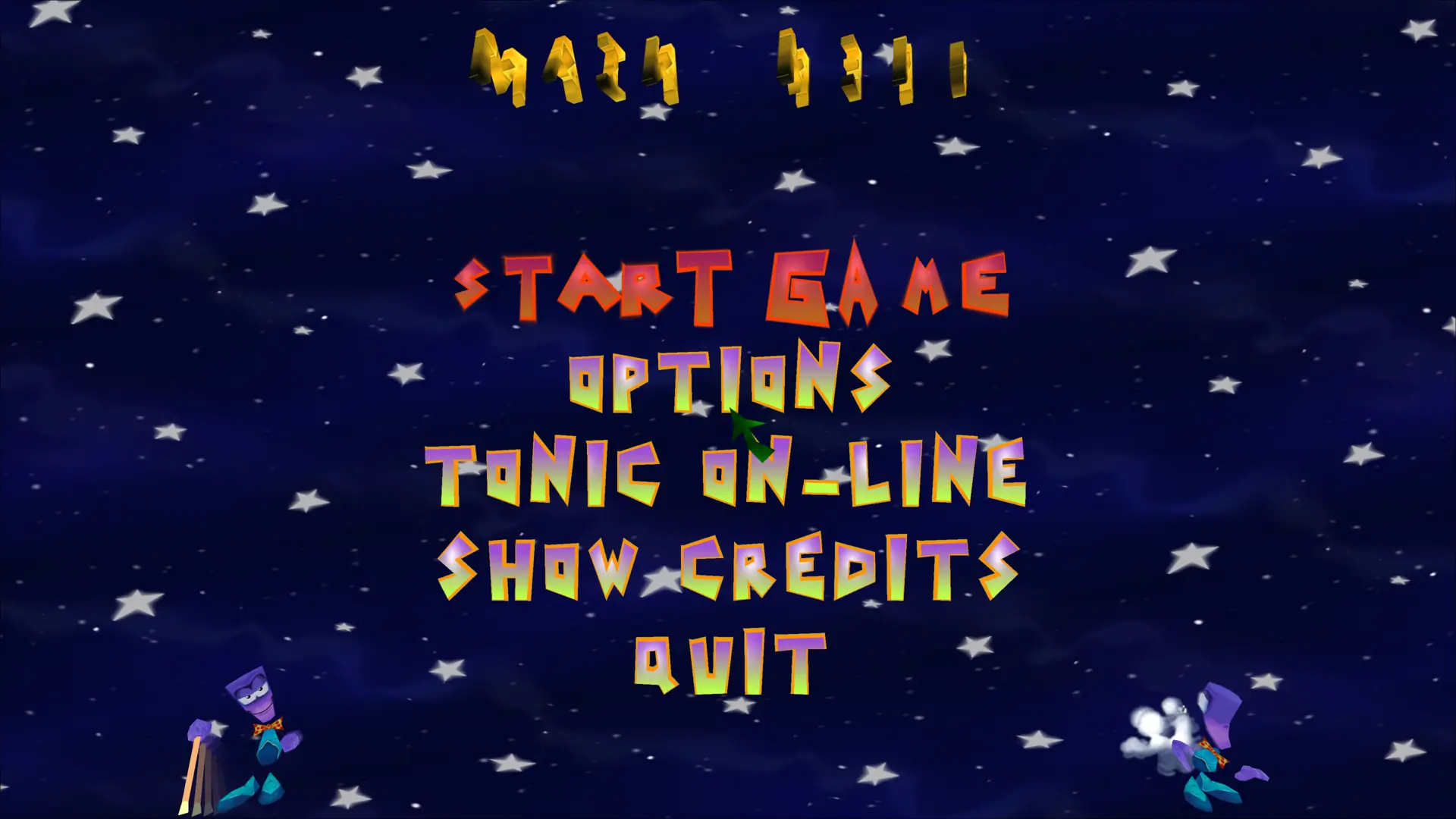 Title screen